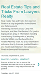 Mobile Screenshot of lrrealestatetips.blogspot.com