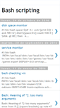 Mobile Screenshot of bash-script.blogspot.com