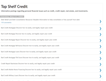 Tablet Screenshot of creditreportrepair.blogspot.com