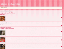 Tablet Screenshot of museodesaavedra.blogspot.com