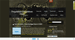 Desktop Screenshot of didit96.blogspot.com
