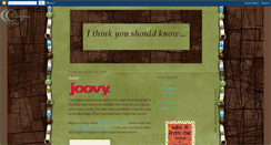 Desktop Screenshot of ithink-u-shouldknow.blogspot.com