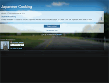 Tablet Screenshot of japanesecookingone.blogspot.com