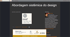 Desktop Screenshot of abordagemsistemicadodesign.blogspot.com