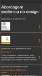 Mobile Screenshot of abordagemsistemicadodesign.blogspot.com
