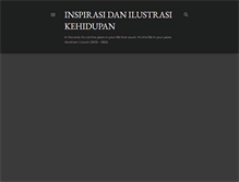 Tablet Screenshot of inspirasidanillustrasikehidupan.blogspot.com