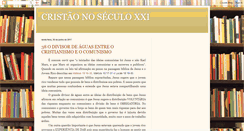 Desktop Screenshot of cristaonoseculoxxi.blogspot.com