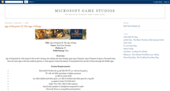 Desktop Screenshot of microsoftgamestudios.blogspot.com