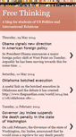 Mobile Screenshot of freethinkingwelcome.blogspot.com