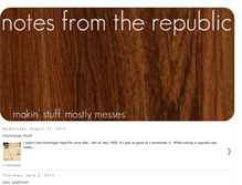 Tablet Screenshot of notesfromtherepublic.blogspot.com