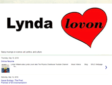 Tablet Screenshot of lyndalovon.blogspot.com