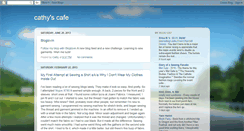 Desktop Screenshot of cathyscafe.blogspot.com