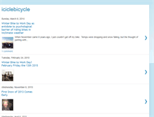 Tablet Screenshot of iciclebicycle.blogspot.com