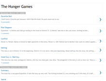 Tablet Screenshot of hunger-games.blogspot.com