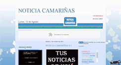 Desktop Screenshot of noticiacamarinas.blogspot.com