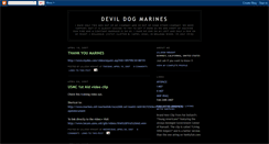 Desktop Screenshot of devildogmarines.blogspot.com