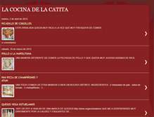 Tablet Screenshot of belen-lacocinadelacatita.blogspot.com
