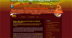 Desktop Screenshot of christmas-coupons.blogspot.com