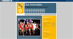 Desktop Screenshot of club-antiraulista.blogspot.com