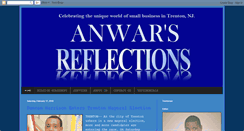 Desktop Screenshot of anwarsreflections.blogspot.com