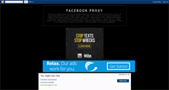 Desktop Screenshot of facebook-fresh-proxy.blogspot.com