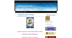 Desktop Screenshot of meditacionesdeoshoymas.blogspot.com