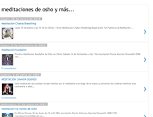 Tablet Screenshot of meditacionesdeoshoymas.blogspot.com