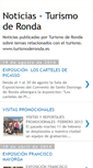 Mobile Screenshot of noticiasturismoderonda.blogspot.com