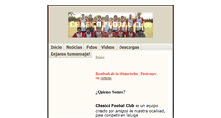 Desktop Screenshot of chasicofoobalclub.blogspot.com