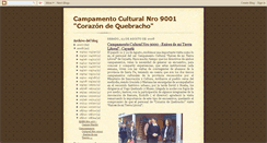 Desktop Screenshot of campamentocultural9001.blogspot.com