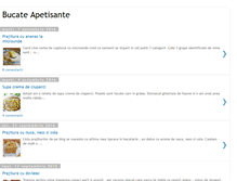 Tablet Screenshot of bucate-apetisante.blogspot.com