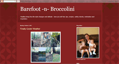 Desktop Screenshot of barefootbroccolini.blogspot.com