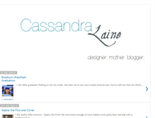 Tablet Screenshot of cassandralaine.blogspot.com