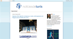 Desktop Screenshot of noticiesdeturis.blogspot.com