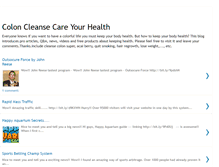 Tablet Screenshot of cleansecolonsuper.blogspot.com
