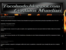 Tablet Screenshot of conflitosmundiaistocolando.blogspot.com