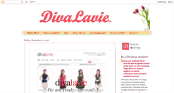 Desktop Screenshot of divalavie.blogspot.com