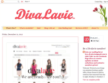 Tablet Screenshot of divalavie.blogspot.com