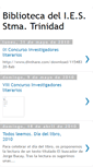 Mobile Screenshot of bibliotrinidad.blogspot.com