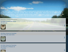 Tablet Screenshot of bolosrecheadosdafernanda.blogspot.com