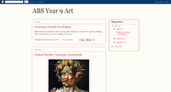 Desktop Screenshot of absyear9art.blogspot.com
