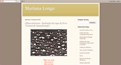 Desktop Screenshot of marianalongo.blogspot.com