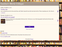 Tablet Screenshot of moviesbygordon.blogspot.com