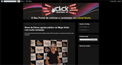Desktop Screenshot of clicklitoralnorte.blogspot.com