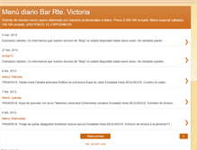 Tablet Screenshot of menudiariovictoria.blogspot.com