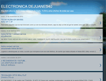 Tablet Screenshot of dejuanes40.blogspot.com