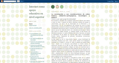Desktop Screenshot of internetnivelsuperior.blogspot.com