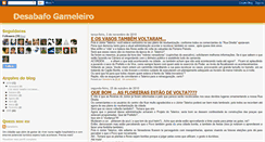 Desktop Screenshot of desabafogameleiro.blogspot.com