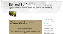 Desktop Screenshot of eatandsurf.blogspot.com