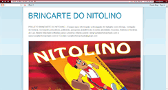 Desktop Screenshot of brincabrincarte.blogspot.com